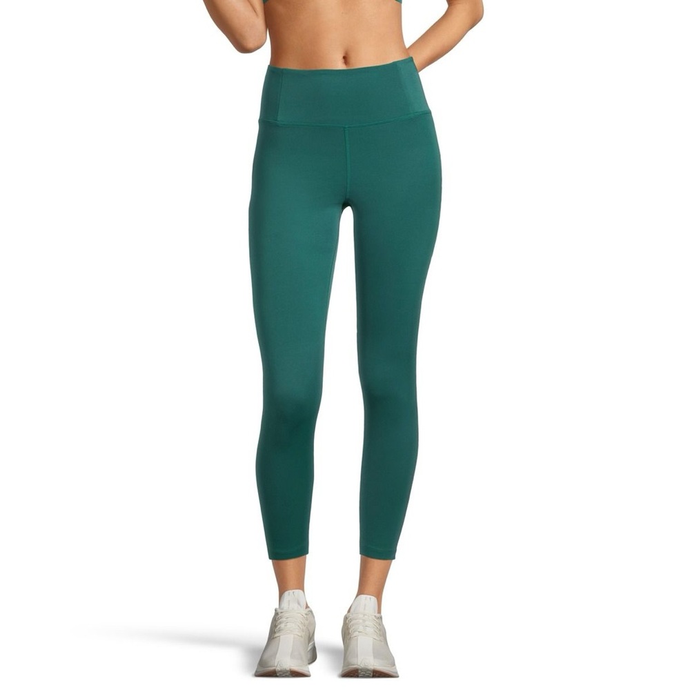Girlfriend Collective Cropped Float Leggings in Green - Women’s Large